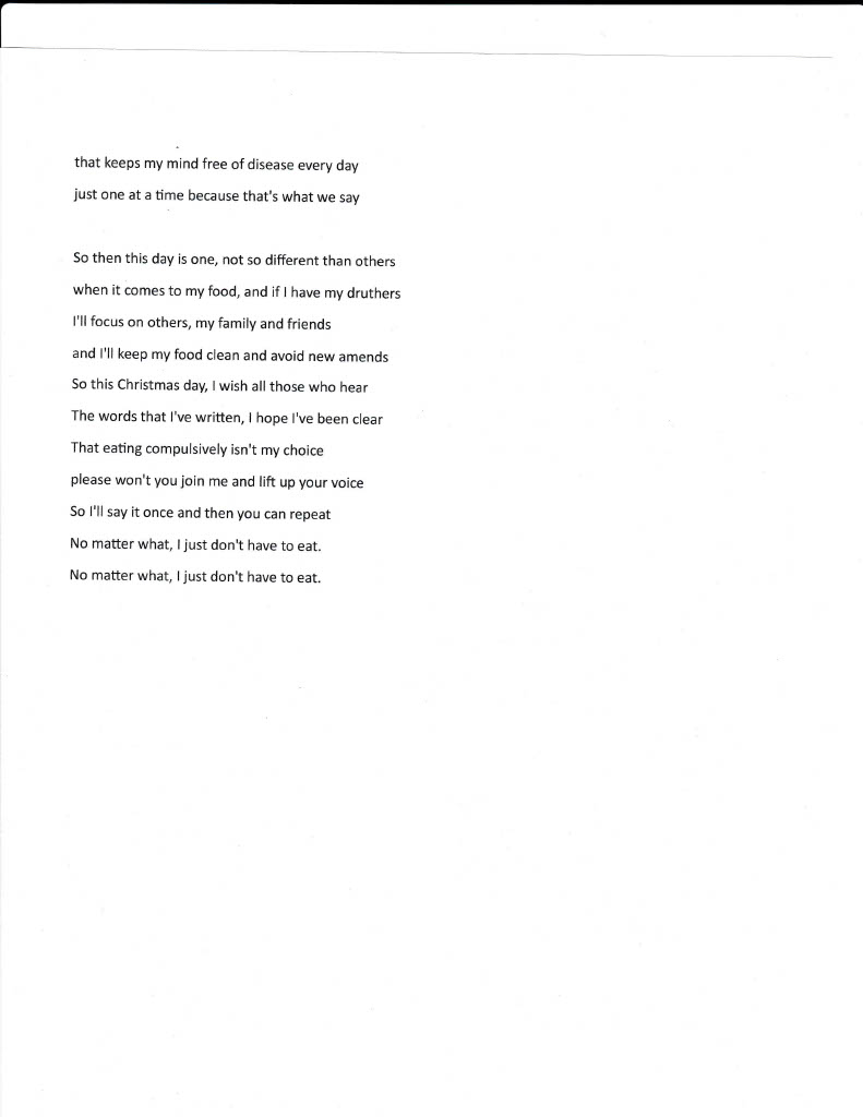 Christmas Poem page 2